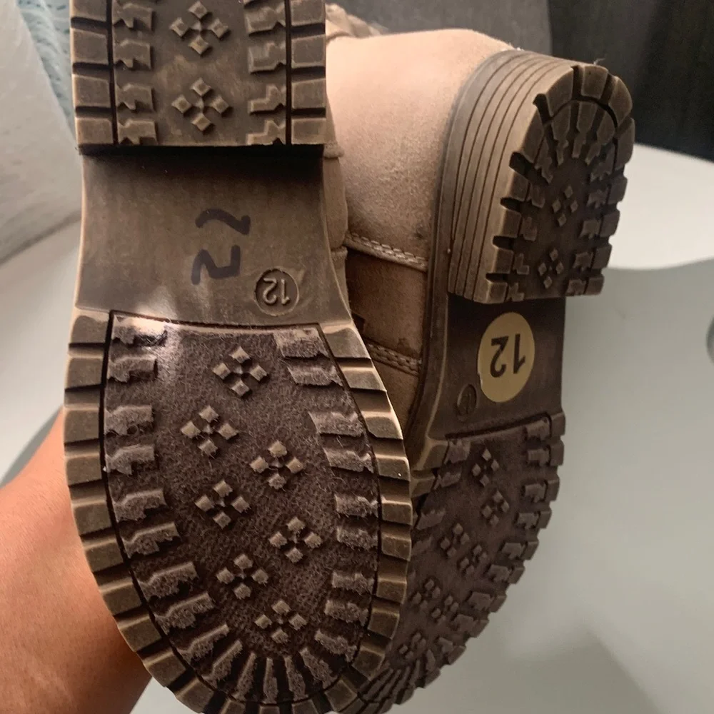 Sugar Kids  girl Tan Buckle Boots